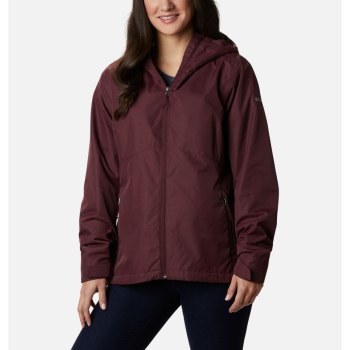 Columbia Ženske Jakne - Rainie Falls Bordo | WLQA-30265